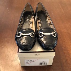 Black Patent Flats from Coach!
